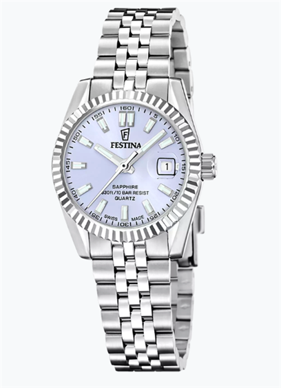 Montre Festina Femme Swiss Made in Acier F20087/3 - F20087/3